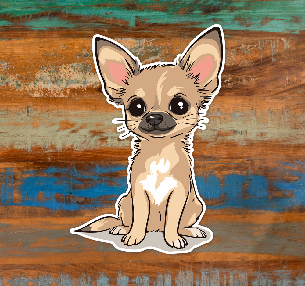 Chihuahua Puppy Dog Sticker